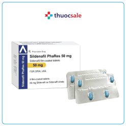 Thuốc Sildenafil Nadyphar điều trị rối loạn cương dương (4 viên)